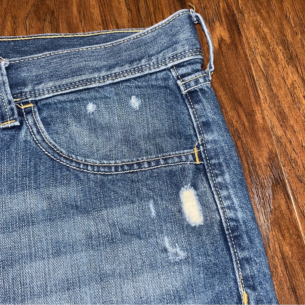 Old Navy Blue Casual Mini Denim Skirt Women’s 16 - Picture 4 of 8